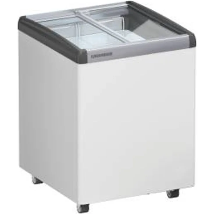 Liebherr EFE 1552-21 Gewerbe 82.5 x 62.5 cm weiß Eiscreme-Gefriertruhe Glasschiebedeckel