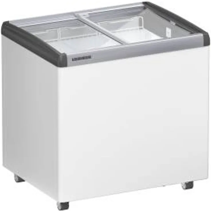Liebherr EFE 2252-21 Gewerbe 82.5 x 83.5 cm weiß Eiscreme-Gefriertruhe Glasschiebedeckel