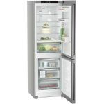 Liebherr CBNsfc 522i-20 Kühl-Gefrierkombination, freistehend, silber, NoFrost, Breite 59.7 cm, Energieklasse C