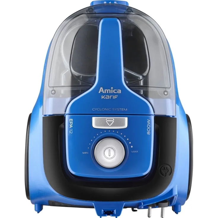 Amica VI2041 Bodenstaubsauger, beutellos, 800 Watt, blau