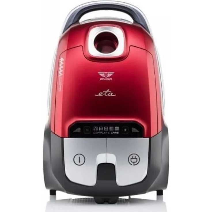 ETA Adagio ETA351190000 Bodenstaubsauger, mit Beutel, 800 Watt, 13 m Aktionsradius, rot