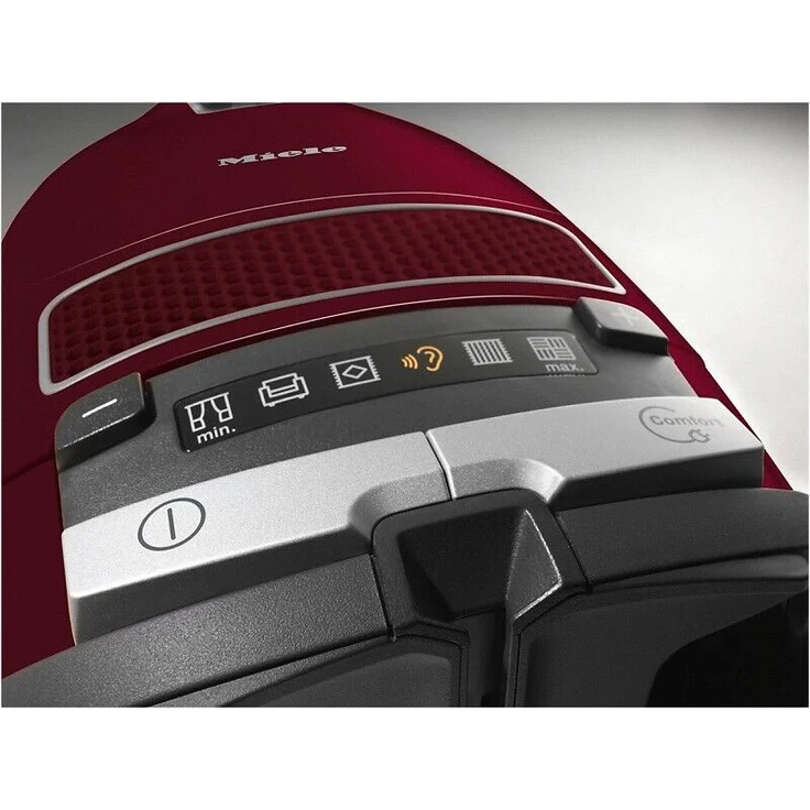 Miele Complete C3 Active Powerline SGDF3 Bodenstaubsauger, mit Beutel, 890 Watt, Brombeerrot – Bild 2