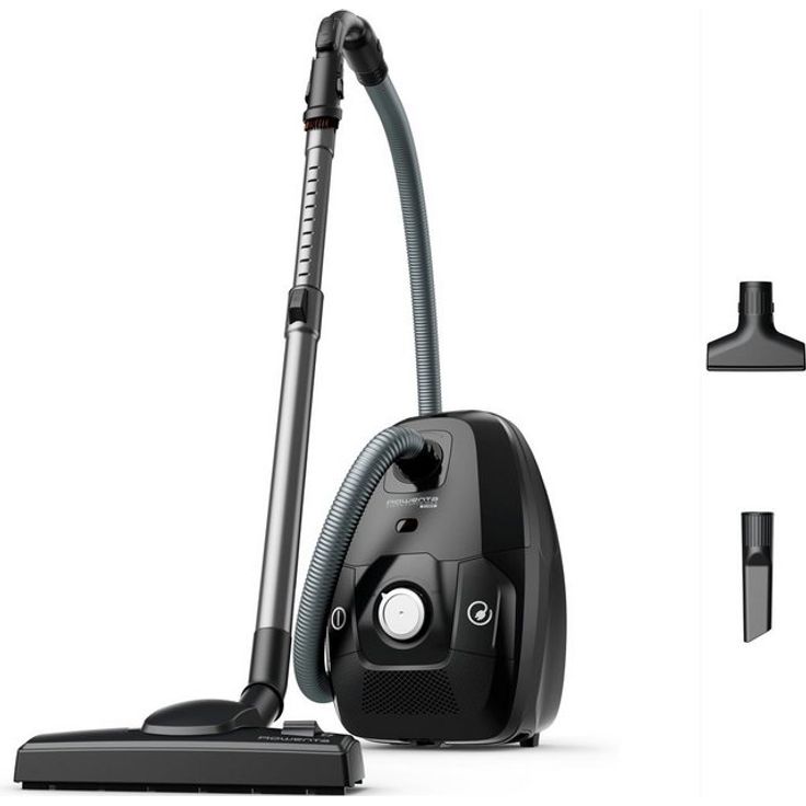 Rowenta RO6136 Green Force Max Silence Bodenstaubsauger, mit Beutel, 900 Watt, 12 m Aktionsradius, schwarz – Bild 5