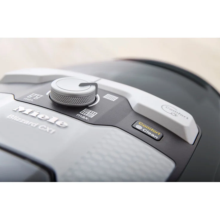 Miele Blizzard CX1 PowerLine SKRF5 Bodenstaubsauger, beutellos, 890 Watt, Graphitgrau – Bild 2