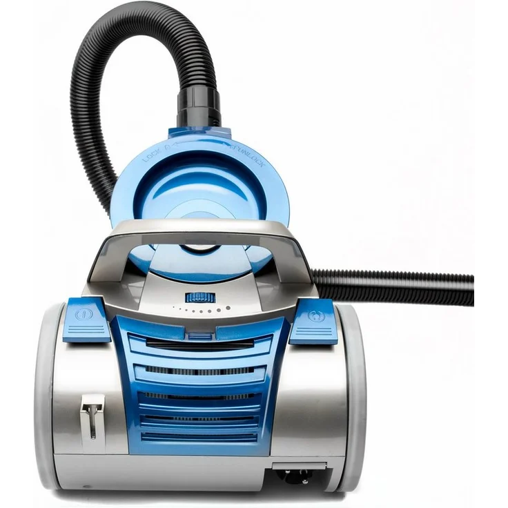 TurboTronic by Z-Line CV04 Bodenstaubsauger, beutellos, 900 Watt, TurboTronic Multi Zyklon, Blau – Bild 2