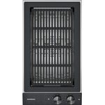 Gaggenau VR230120 Kochfeld, Serie 200, Elektro-Grill, Einbaugerät, Breite 28 cm, Anzahl der Kochstellen 1, schwarz
