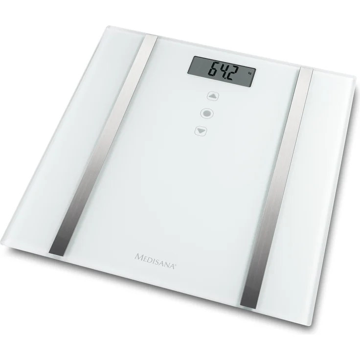 medisana BS 483 digitale Körperanalysewaage 180 kg, Personenwaage zur Messung von Körperfett, Körperwasser, Muskelmasse und Knochengewicht – Bild 3