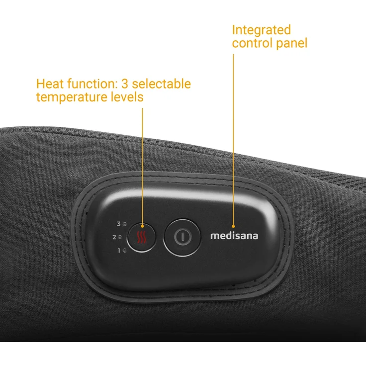 medisana OL 300 Keilkissen mit Wärmefunktion, Sitzkissen oder Lendenwirbelstütze, 3 Temperaturstufen, ergonomisches Wärmekissen zur Verbesserung der Sitzhaltung für Zuhause oder Büro – Bild 5
