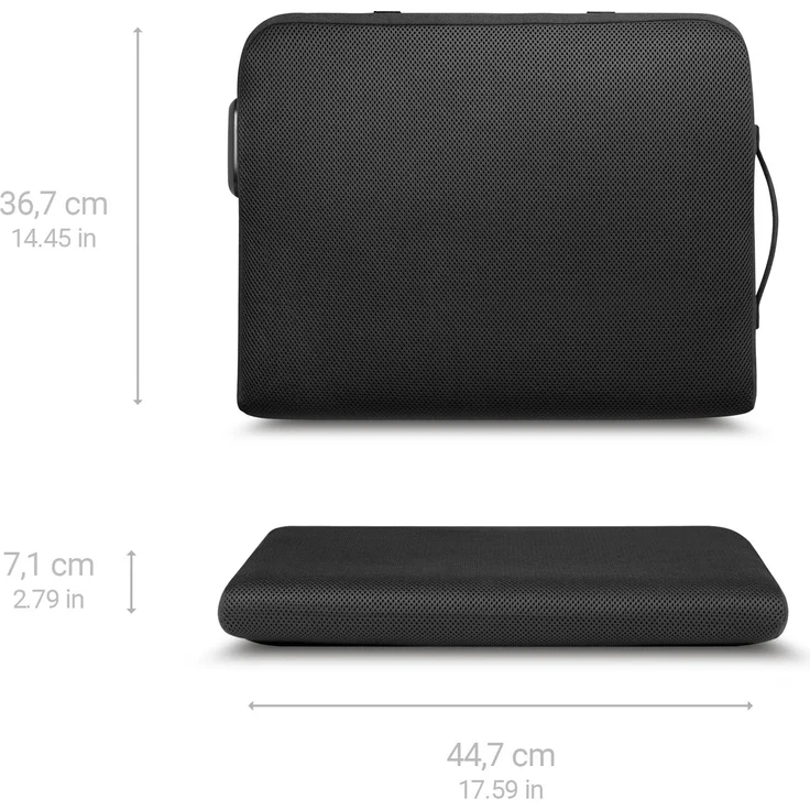 medisana OL 300 Keilkissen mit Wärmefunktion, Sitzkissen oder Lendenwirbelstütze, 3 Temperaturstufen, ergonomisches Wärmekissen zur Verbesserung der Sitzhaltung für Zuhause oder Büro – Bild 2