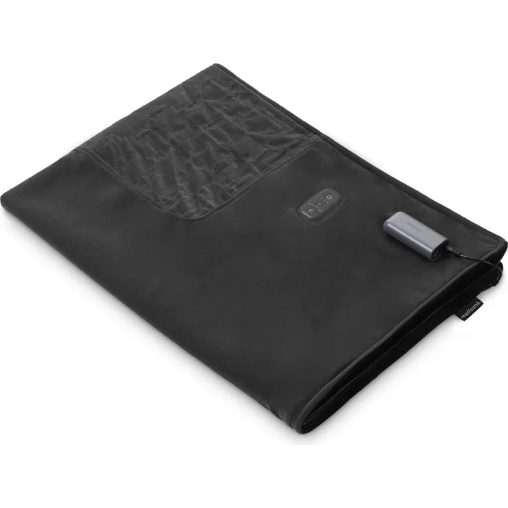 medisana OL 200 Wärmedecke kabellos mit Powerbank, perfekt für das Büro, mit Wärmespot in 3 Temperaturstufen für Schoß und Beine, Überhitzungsschutz, Abschaltautomatik