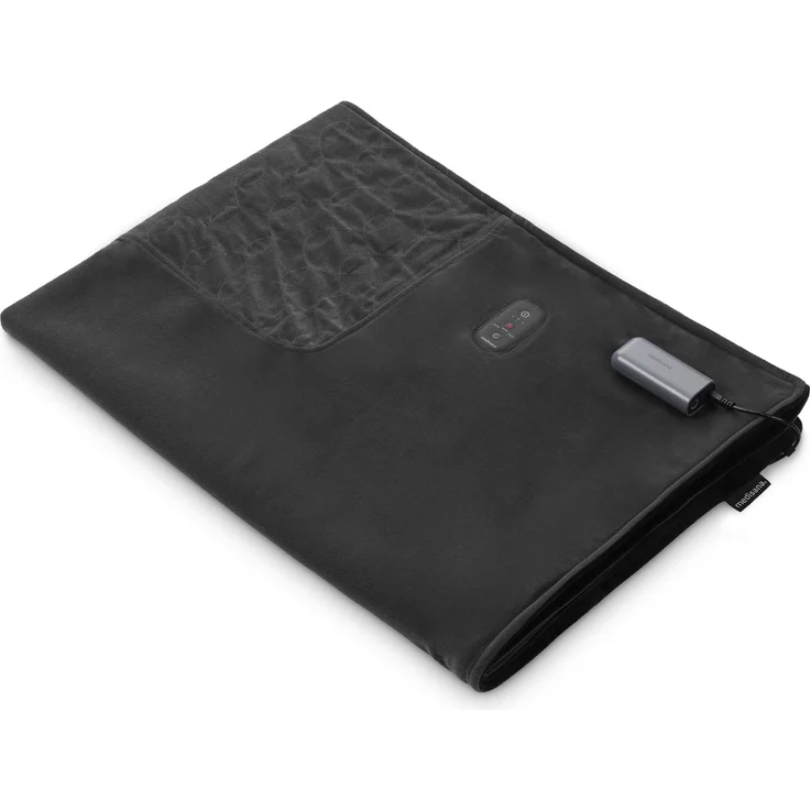 medisana OL 200 Wärmedecke kabellos mit Powerbank, perfekt für das Büro, mit Wärmespot in 3 Temperaturstufen für Schoß und Beine, Überhitzungsschutz, Abschaltautomatik – Bild 1