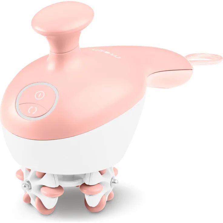 medisana AC 950 Cellulite Massagegerät für straffere Haut mit 3 Massageaufsätzen, Selbstmassage mit 3 rotierenden Massagerollen und 2 Massageintensitäten, kabellos mit Akku