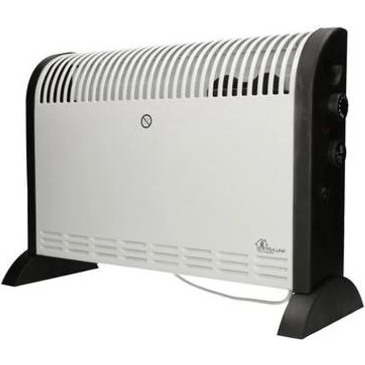 Extralink EX.30318 electric space heater Indoor Black, White Convector electric space heater, Heizkörper, Schwarz, weiß – Bild 1