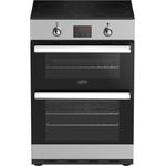 Belling Cookcentre 60 EI EU Standherd, Standgerät, A, Breite 60 cm, Induktionskochfeld, Anzahl der Kochstellen 4, edelstahl