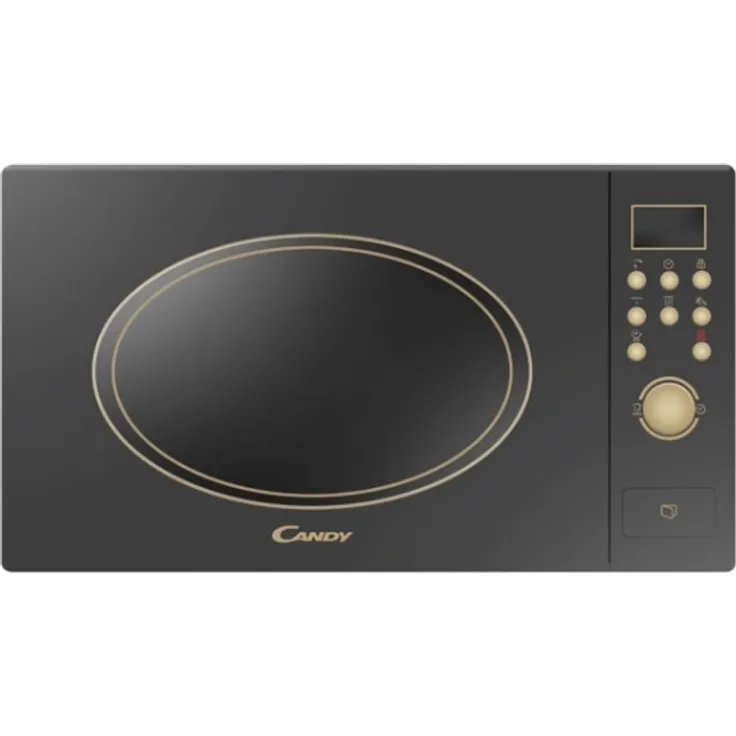 Candy MIC20GDFGH Classic Integriert Grill-Mikrowelle, 20 Liter Garraum, 800 W, Tasten, schwarz