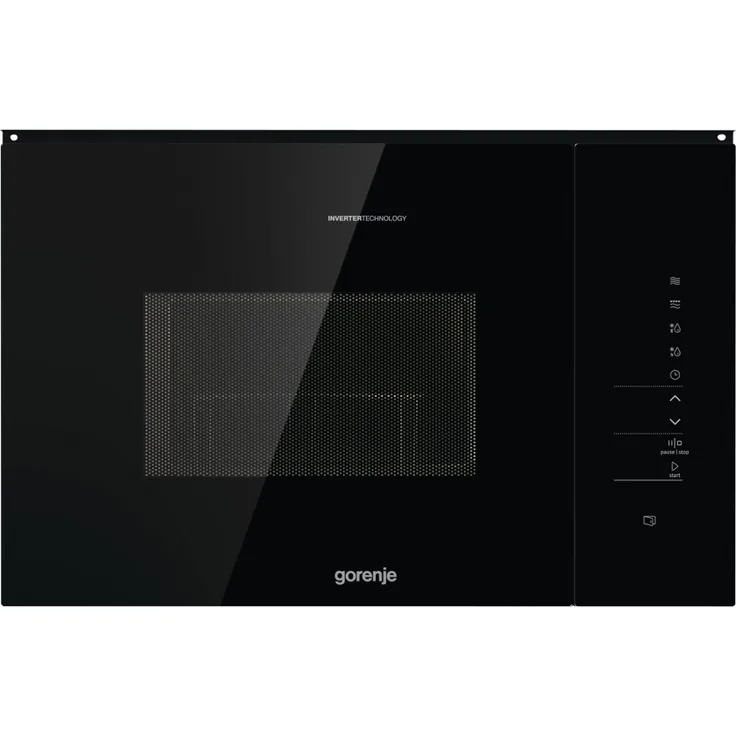 Gorenje BMI251SG3BG Integriert Grill-Mikrowelle, 25 l Garraum, 900 W, schwarz