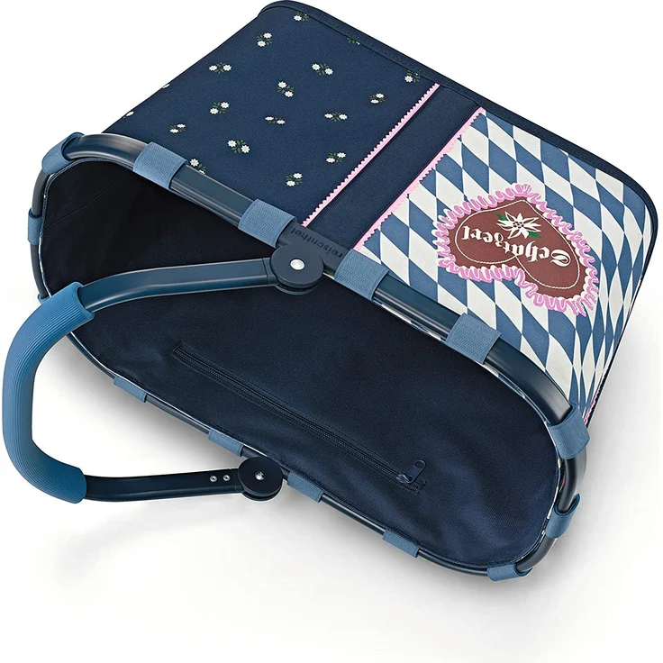 reisenthel carrybag, Einkaufskorb mit Henkel, Einkaufstasche 22 Liter, bavaria – Bild 3