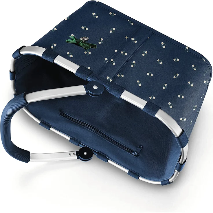 reisenthel carrybag, Einkaufskorb mit Henkel, Einkaufstasche 22 Liter, bavaria blue – Bild 3