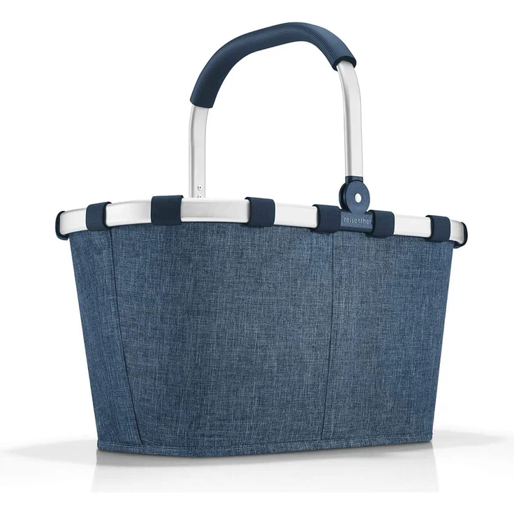 reisenthel carrybag, Einkaufskorb mit Henkel, Einkaufstasche 22 Liter, twist blue – Bild 1