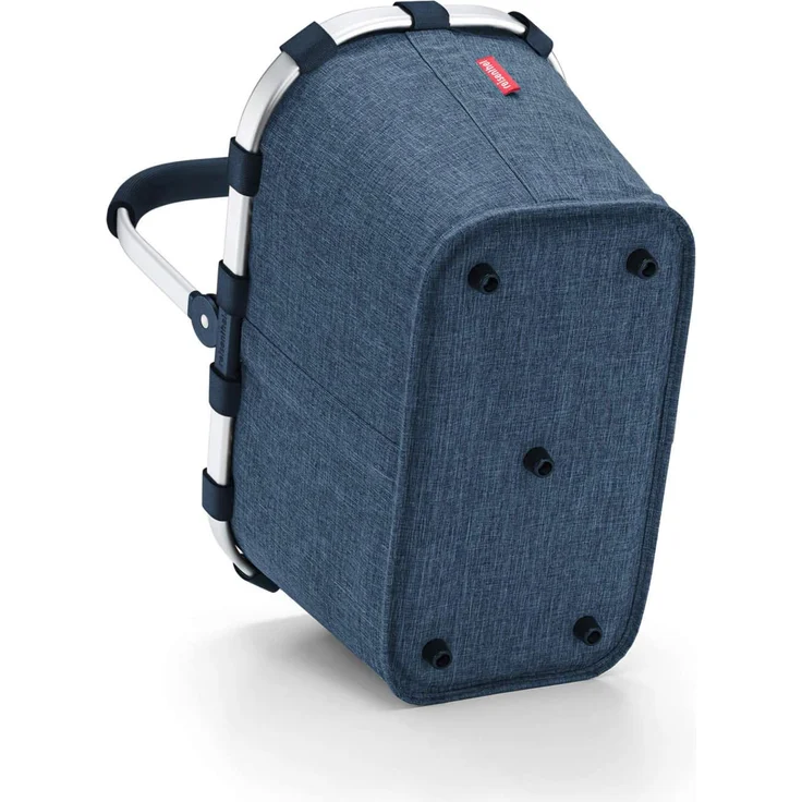 reisenthel carrybag, Einkaufskorb mit Henkel, Einkaufstasche 22 Liter, twist blue – Bild 3