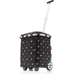 reisenthel Carrycruiser Plus, Einkaufstrolley + Deckel, mixed dots