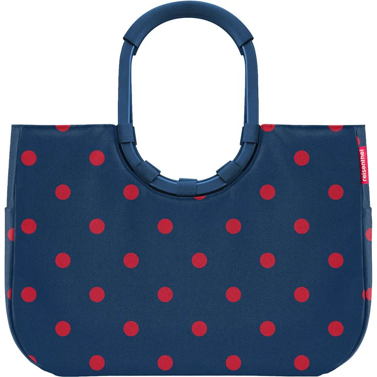 reisenthel loopshopper, Einkaufstasche L, mixed dots red – Bild 1