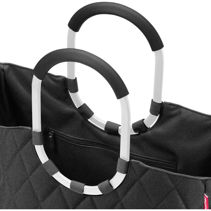 reisenthel loopshopper, Einkaufstasche L, rhombus black – Bild 2