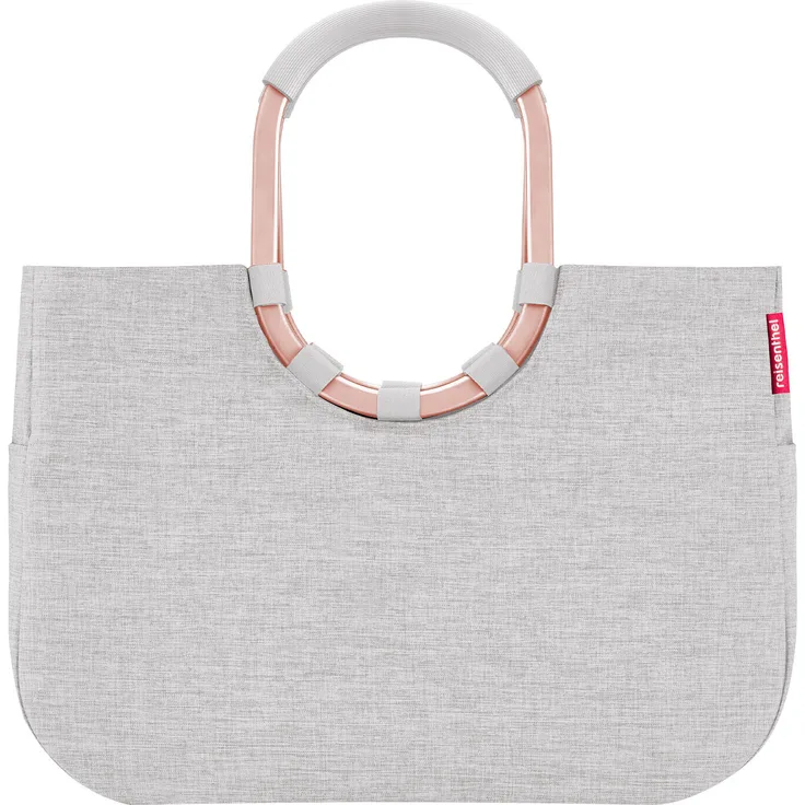 reisenthel loopshopper, Einkaufstasche L, frame twist sky rose