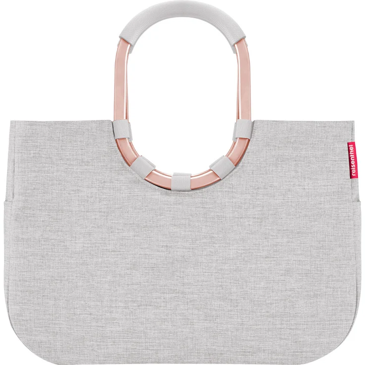 reisenthel loopshopper, Einkaufstasche L, frame twist sky rose – Bild 1
