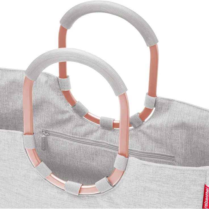 reisenthel loopshopper, Einkaufstasche L, frame twist sky rose – Bild 2