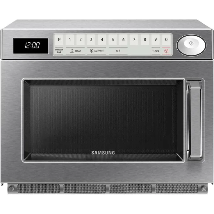 Samsung Mikrowelle digital, 1500 Watt, Abmessung 464 x 597 x 368 mm, Standgerät, silber