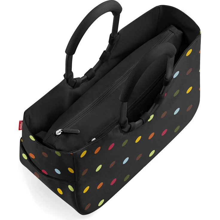 reisenthel loopshopper, Einkaufstasche M, black dots – Bild 2