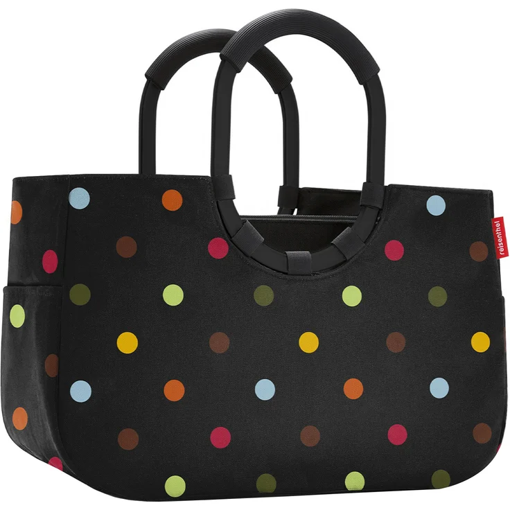 reisenthel loopshopper, Einkaufstasche M, black dots – Bild 4