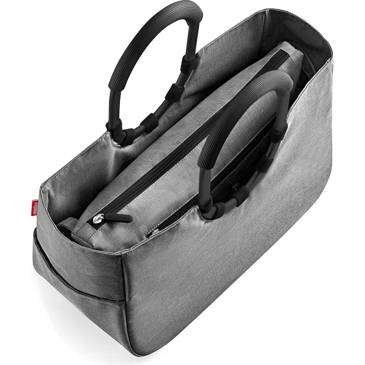 reisenthel loopshopper, Einkaufstasche M, twist silver – Bild 2