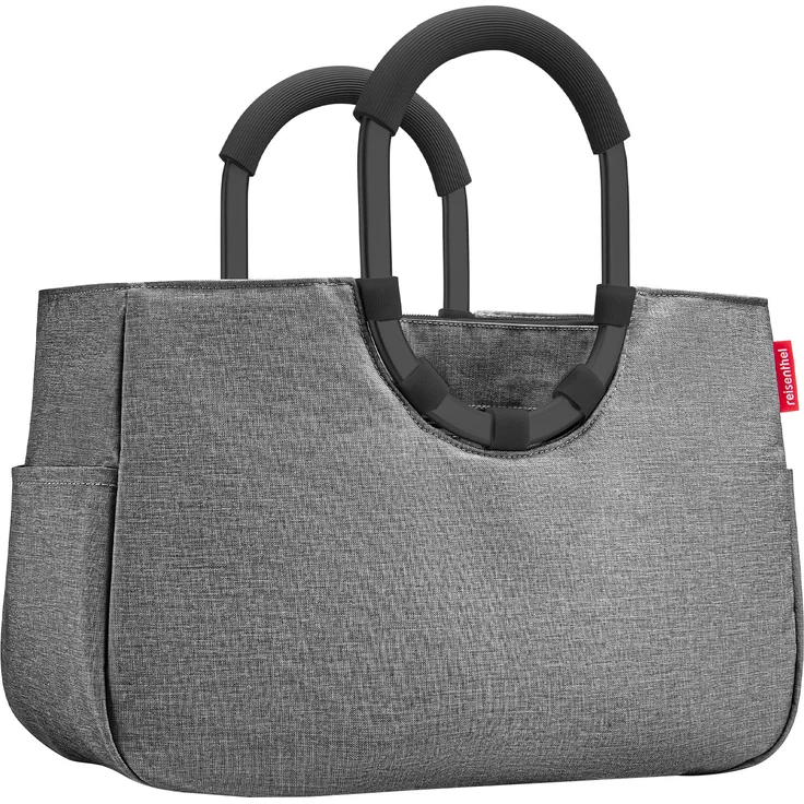 reisenthel loopshopper, Einkaufstasche M, twist silver – Bild 4