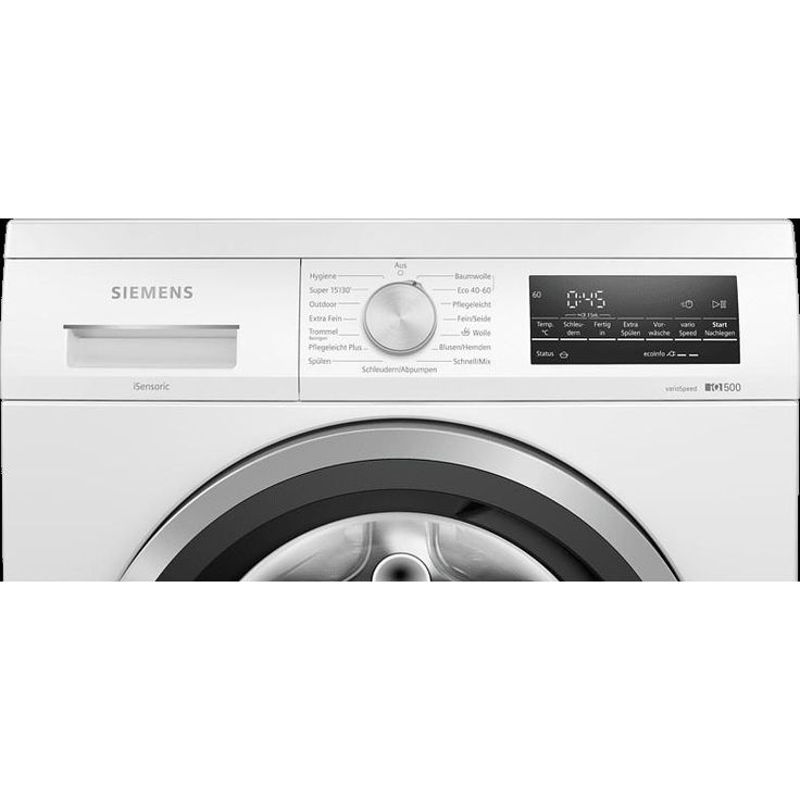 WU14UT28 iQ500 , Toplader-Waschmaschine, E, Fassungsvermögen 7 kg, Standgerät, Breite 60 cm, weiß – Bild 2