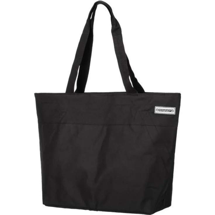 anndora Shopper, 17 Liter Schultertasche, Einkaufstasche, schwarz – Bild 1