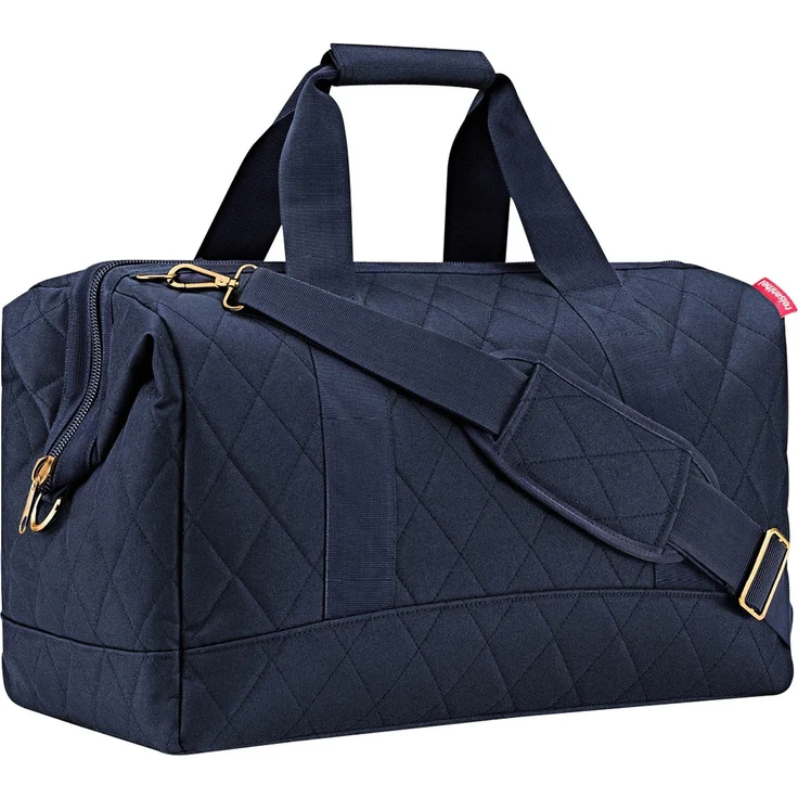 reisenthel allrounder L, Reisetasche Sporttasche Weekender 30L, rhombus midnight gold – Bild 1