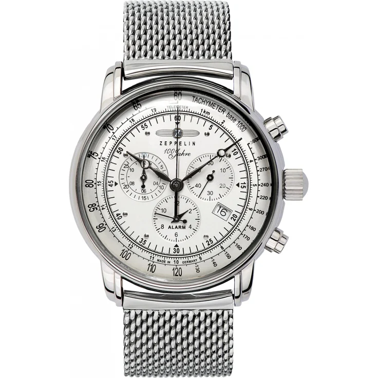 Zeppelin ChronoAlarm 7680M1 Herrenchronograph Made in Germany – Bild 1