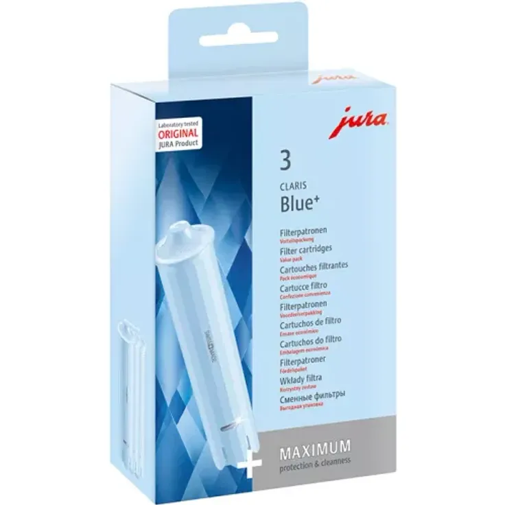 Jura CLARIS Blue+ Filterpatrone 3er Pack Zubehör für ENA Serie