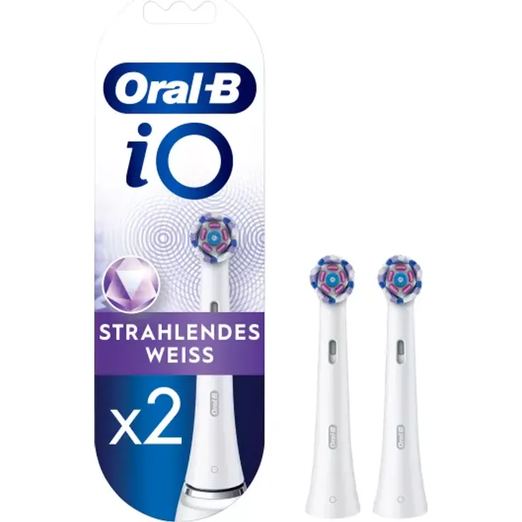Oral-B iO Radiant White 2er Aufsteckbürsten – Bild 1