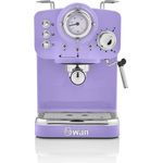 Swan SK22110PURN Espressomaschine 1,2 l Gemahlener Kaffee 1100 W Violett