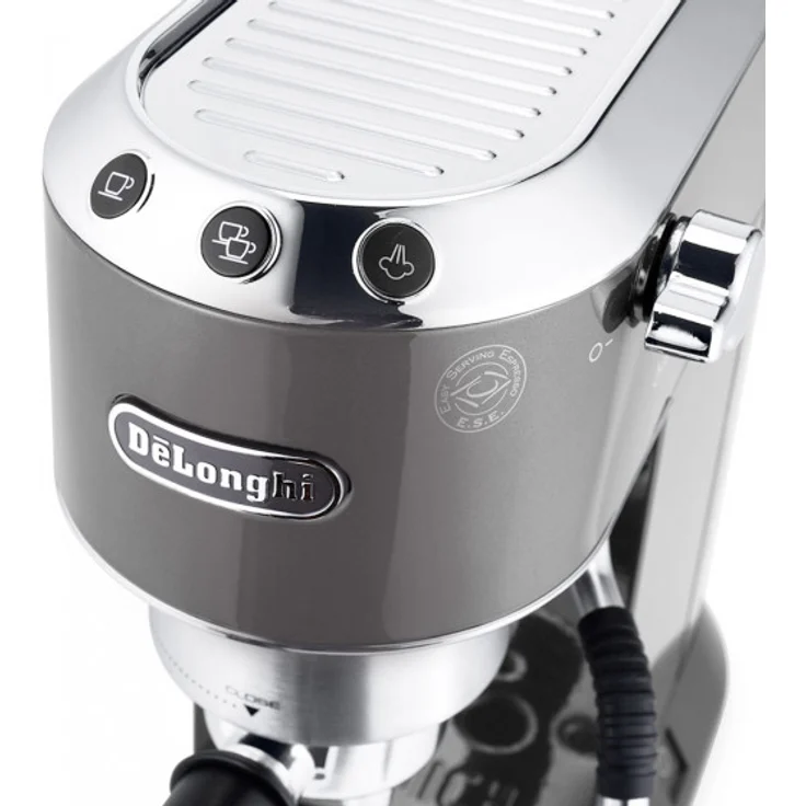 De'Longhi Dedica Arte EC885.GY Espressomaschine, grau – Bild 2