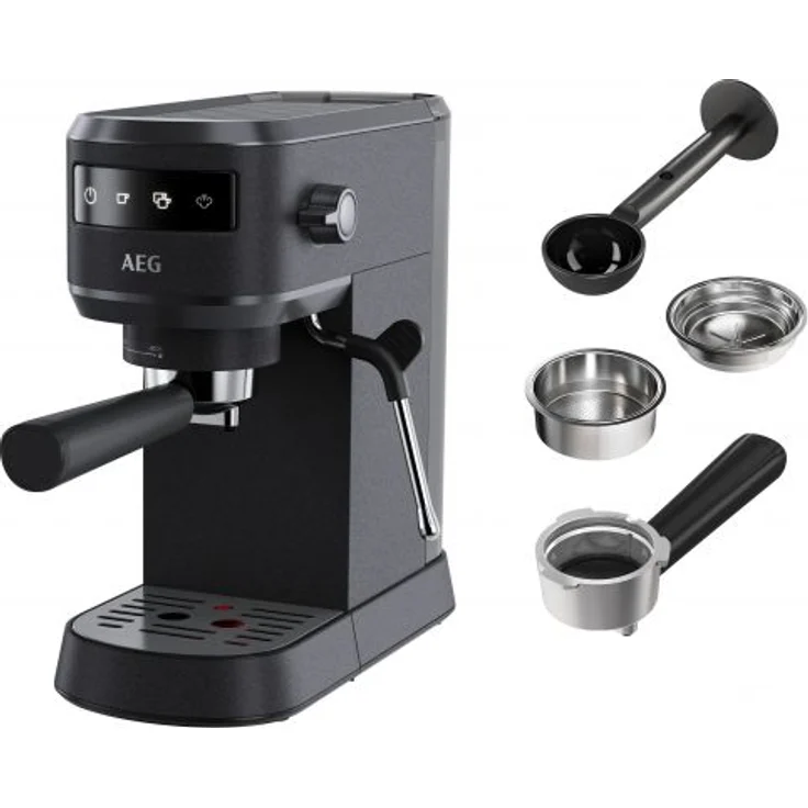 AEG EC6-1-6BST Espressomaschine schwarz