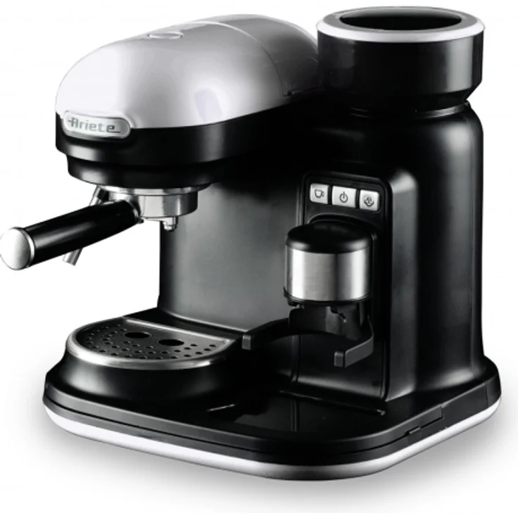 Ariete Espresso Moderna 1318/01 Espressomaschine, schwarz – Bild 1