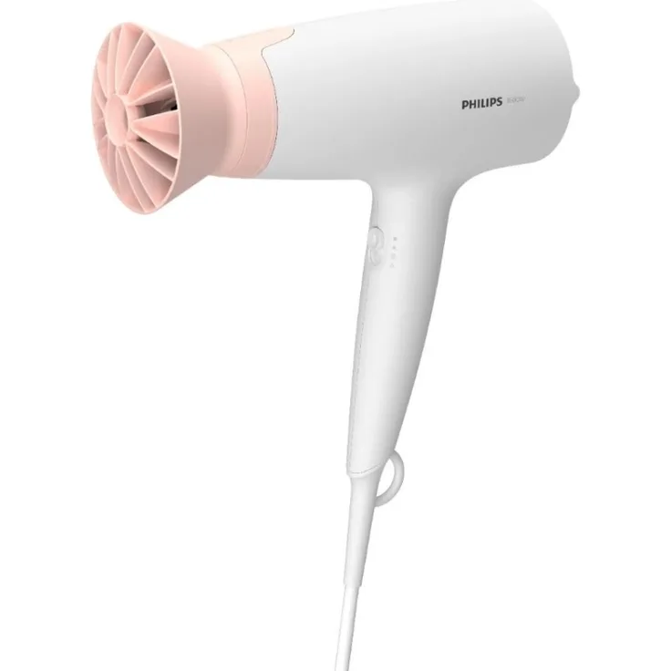 Philips BHD 302/00 Haartrockner, 1600 Watt, 3 Temperaturstufen, DC-Motor, weiß