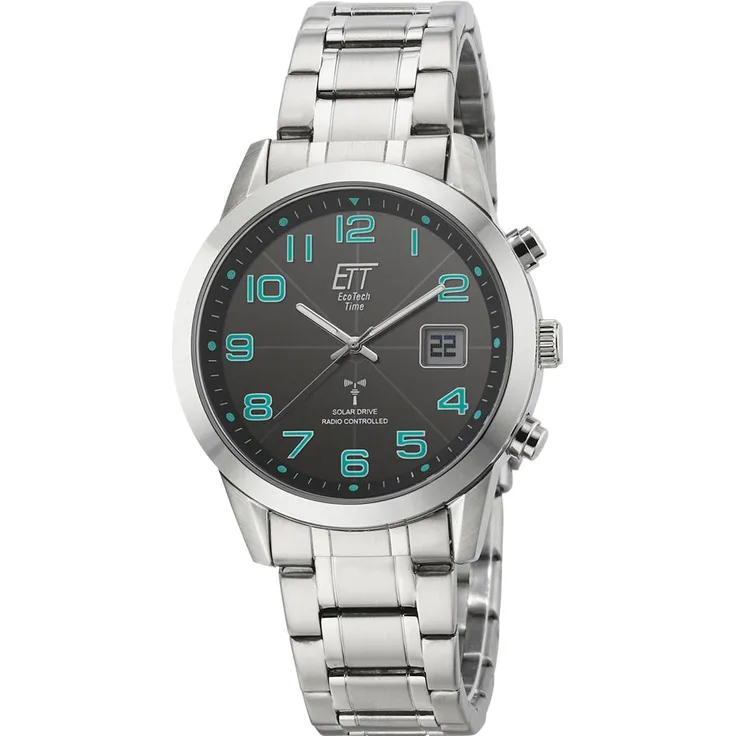 Eco Tech Time Solar Drive Funk Basic EGS 11500 22M Herrenfunkuhr