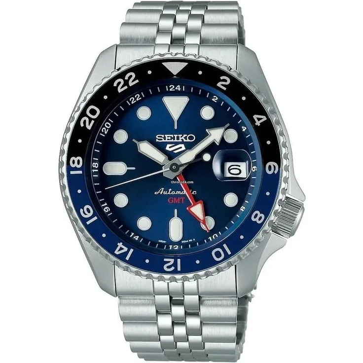 Seiko 5 Sports Automatik GMT SSK003K1 Herren Automatikuhr