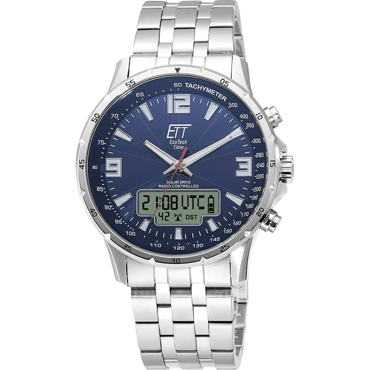 Eco Tech Time Solar Drive Funk Professional EGS 11552 31M Herrenfunkuhr - Preisvergleich