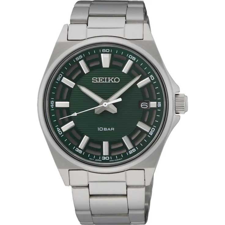 Seiko Quarz SUR503P1 Herrenarmbanduhr